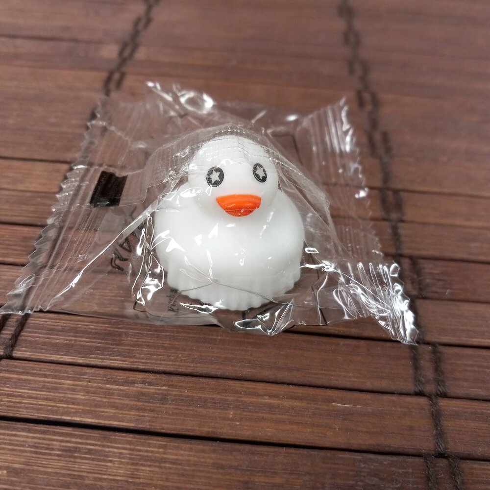 Dutch Bros Lonely Ghost Duck October 8 2025 White Mini Rubber Duck